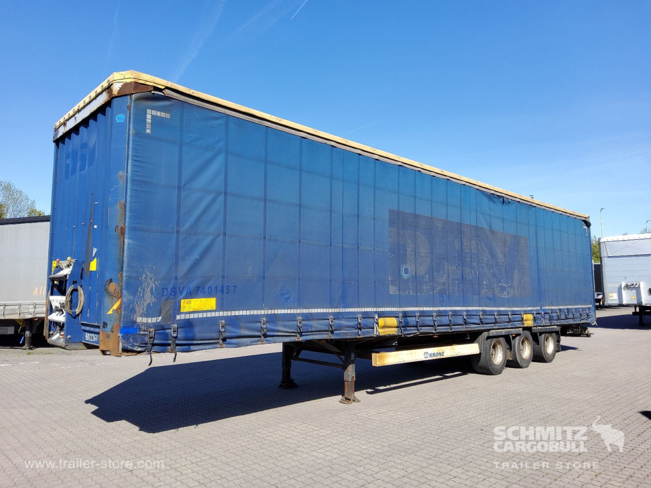 Krone Curtainsider Mega 