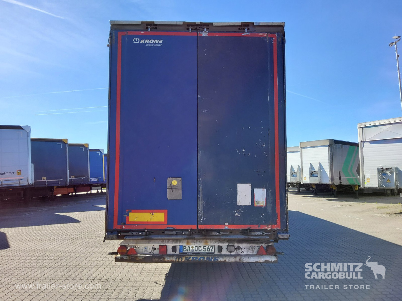 Krone Curtainsider Mega 