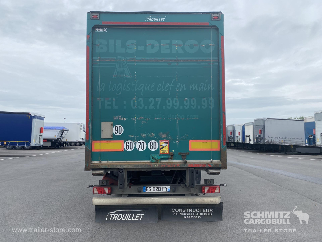 TROUILLET Semitrailer Dryfreight Standard 