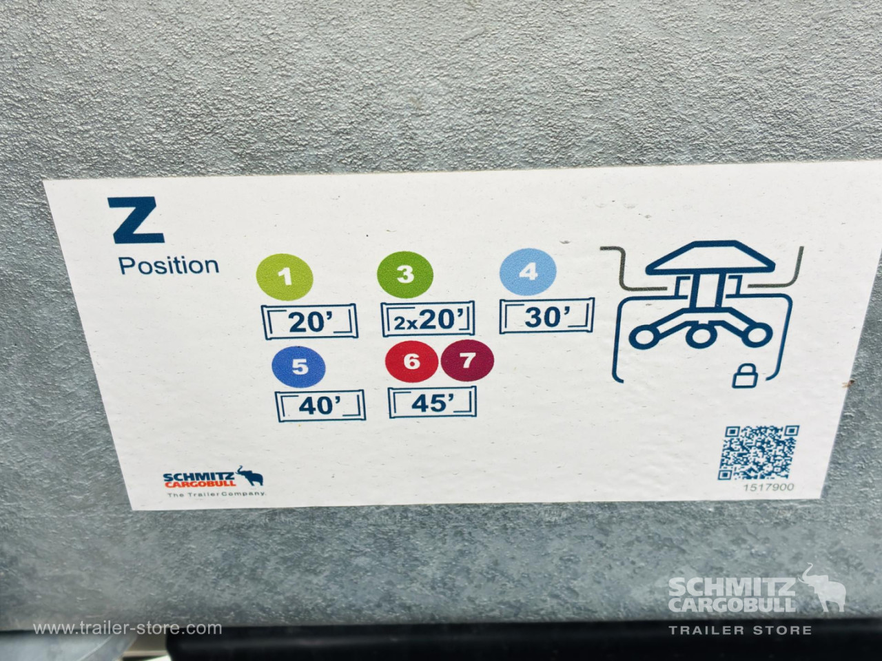 Schmitz Cargobull Containerfahrgestell Standard 