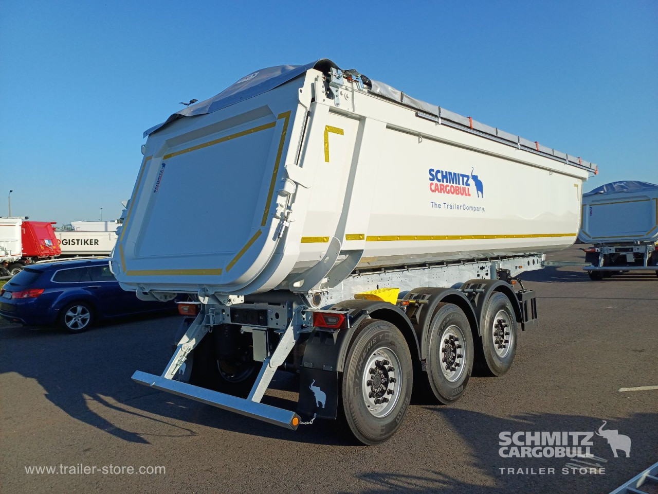 Schmitz Cargobull Kipper Stahlrundmulde 28m³ 