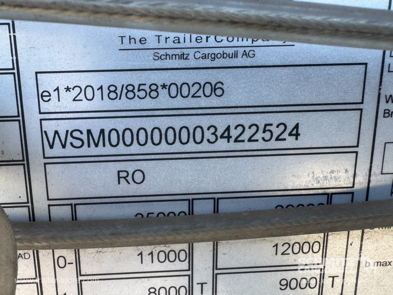 Schmitz Cargobull Curtainsider Mega 