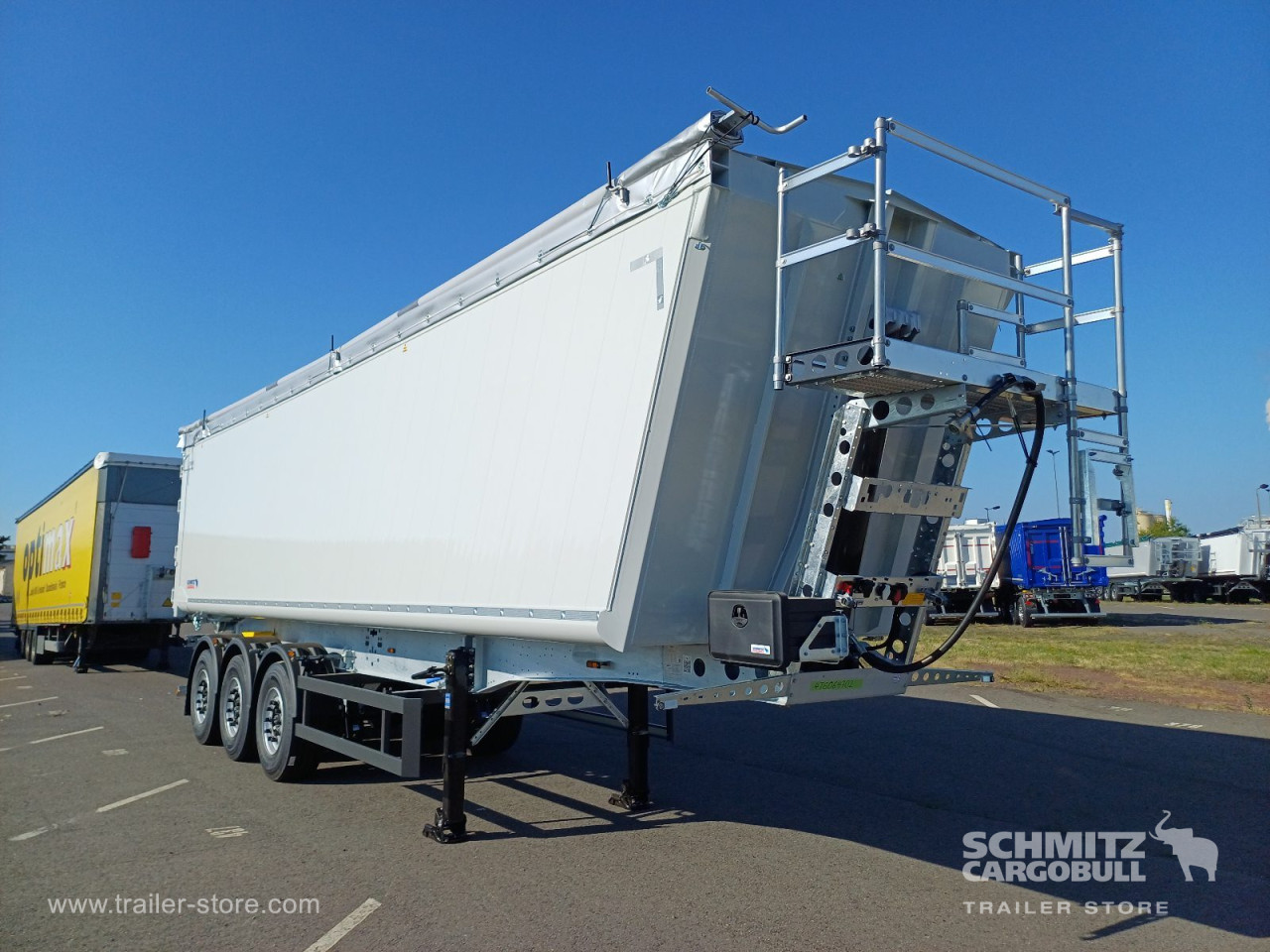 Schmitz Cargobull Kipper Alukastenmulde 52m³ 
