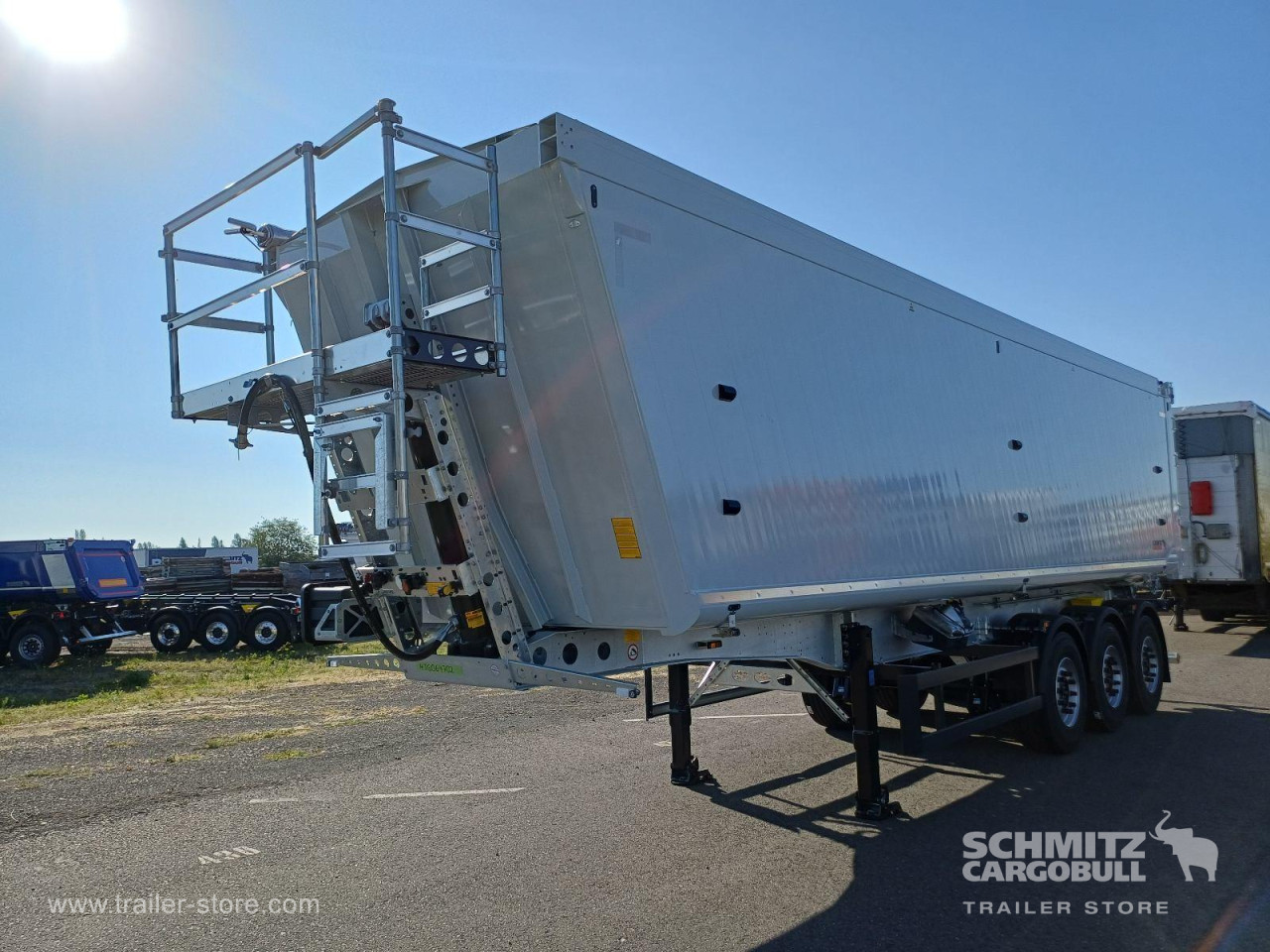 Schmitz Cargobull Kipper Alukastenmulde 52m³ 