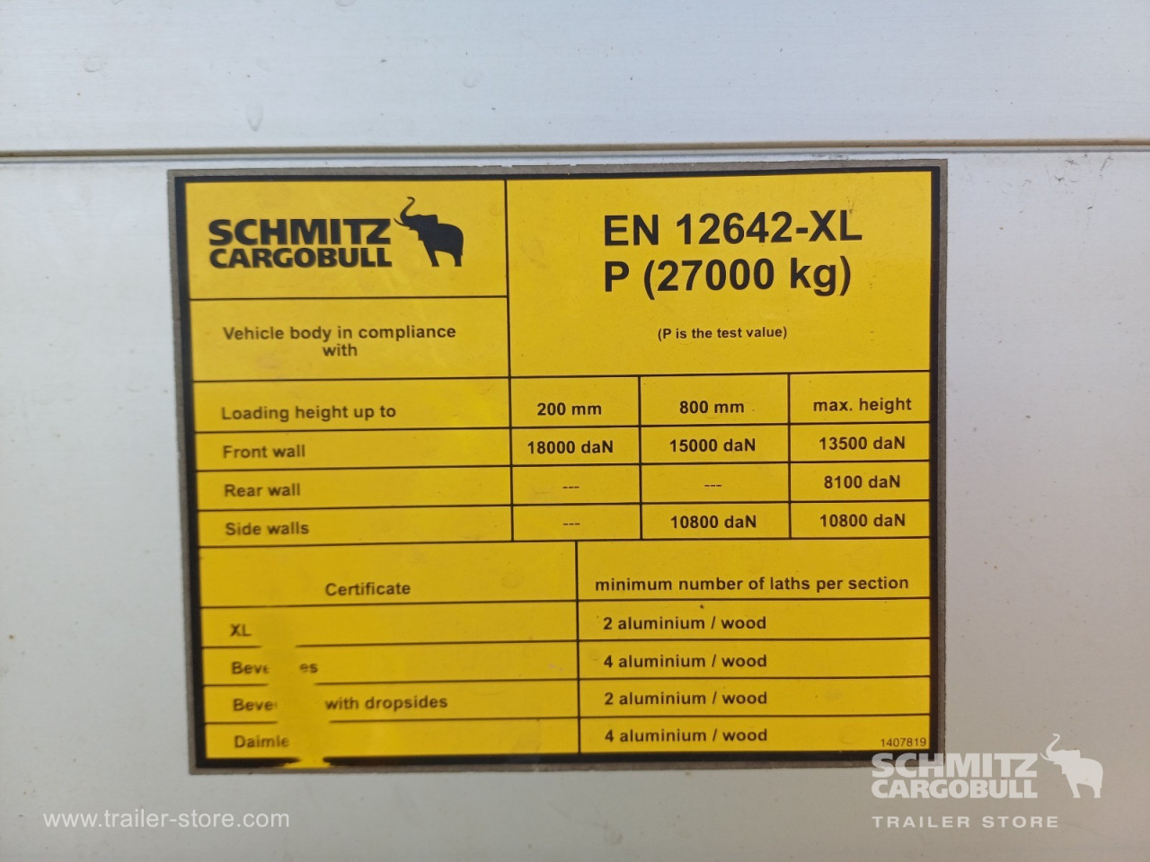 Schmitz Cargobull Curtainsider Mega 