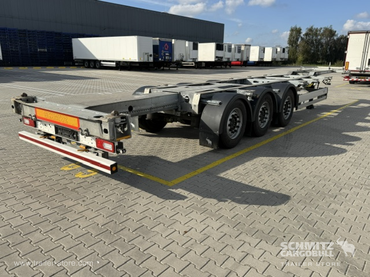 Schmitz Cargobull Oplegger Container chassis Standard 