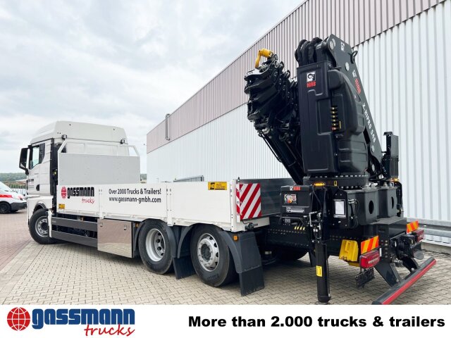 MAN TGX 26.510 6x2-4 LL, Kran Hiab X-HiPro 548 E-8, 