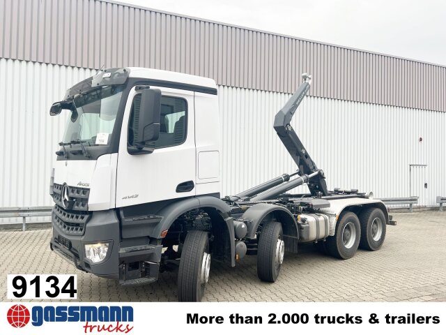 Mercedes Benz Arocs 4142/48 K 8x4/4, Grounder, Meiller RS26 