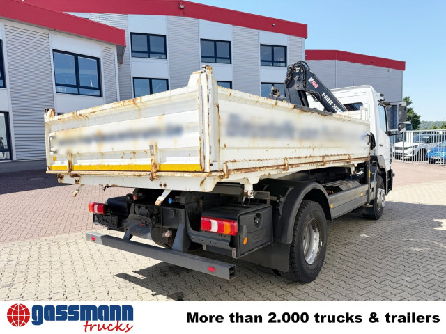 Mercedes Benz Atego 1623 4x2 mit Kran Hiab X-HiDuo 108B-2, 