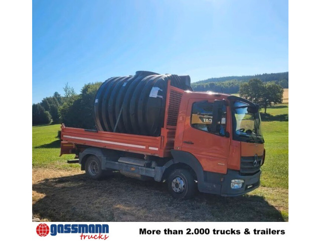 Mercedes Benz Atego 818 LK 4x2, Meiller-Kipper, 2 x AHK, Öl 
