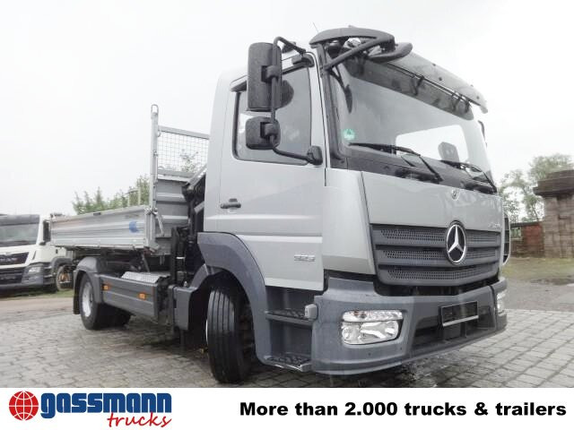 Mercedes Benz Atego 823 K 4x2, Kran Atlas 66.3E A2L, Funk 