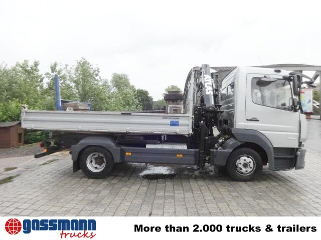 Mercedes Benz Atego 823 K 4x2, Kran Atlas 66.3E A2L, Funk 