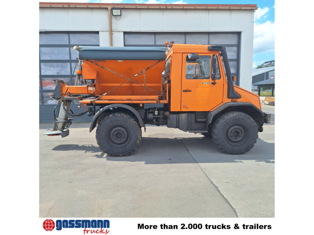 Unimog U 130 4x4, Kipper, Zapfwelle vorne+hinten, 