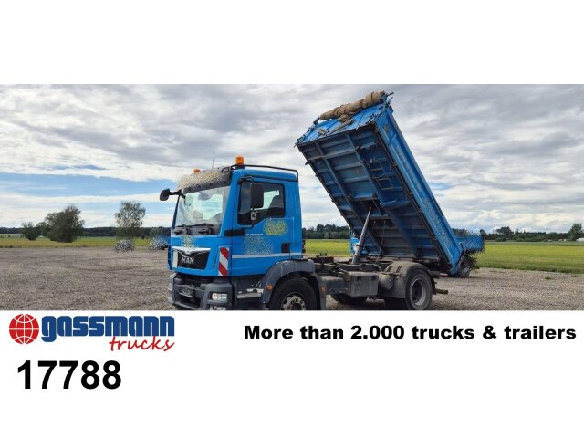 MAN TGM 18.290 4x2 BL, Meiller 3-Seiten, AHK-Öl 