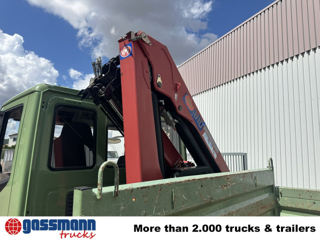 Iveco ML100E19 4x2, Kran HMF 810-K2, 2x AHK 