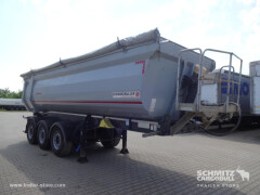 SCHWARZMUELLER Tipper Steel half pipe body 25m³ 