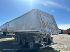 Schmitz Cargobull Semitrailer Tipper Steel half pipe body 25m³ 