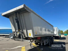 Schmitz Cargobull Semitrailer Tipper Steel half pipe body 25m³ 