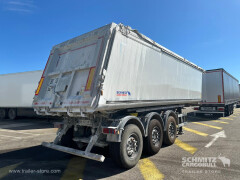 Schmitz Cargobull Semitrailer Tipper Steel half pipe body 25m³ 