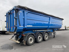 Schmitz Cargobull Semitrailer Tipper Steel half pipe body 46m³ 
