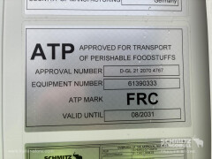 Schmitz Cargobull Tiefkühler Standard Doppelstock Trennwand 