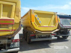 MENCI Semitrailer Tipper Steel half pipe body 