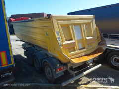 TECNOKAR Semitrailer Tipper Steel half pipe body 27m³ 