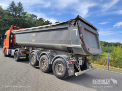 Schmitz Cargobull Tipper Steel half pipe body 25m³ 