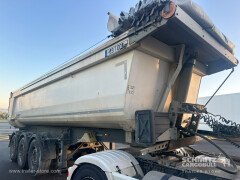 Schmitz Cargobull Semitrailer Tipper Steel half pipe body 