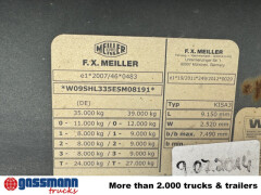 Meiller MHPS 12/27, Stahlmulde ca. 26m³, Liftachse 