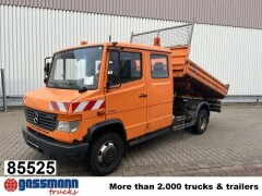 Mercedes Benz Vario 816 D 4x2 Doka, 2x AHK, Meiller Kipper, 