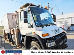 Unimog U 400 4x4, Zweiwege ZW110, Ruthmann Steiger 13m 