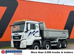 MAN TGS 35.500 8X4 BB, Intarder, Stahlmulde ca. 