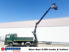 Mercedes Benz Atego 1624/27 4x2, Heckkran Hiab 099 BS-2 HiDuo, 