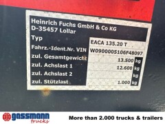 Andere EACA 135.20 T, Absetzanhänger für 1 Mulde 