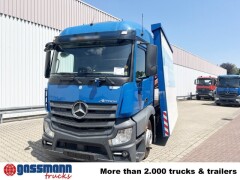 Mercedes Benz Actros 1836 L 4x2, Glastransporter, Heckkran 