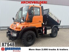 Unimog U 400 405/12 4x4, Kipper, Kommunalhydraulik, 