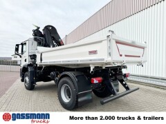 MAN TGM 18.320 4X4 BB CH mit Kran Hiab X-HiDuo 