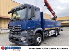 Mercedes Benz Arocs 2642 6x4 mit Heckkran Atlas AK 186.3 V-2 