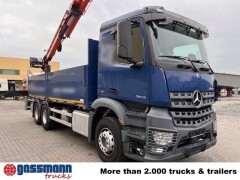 Mercedes Benz Arocs 2642 6x4 mit Heckkran Atlas AK 186.3 V-2 