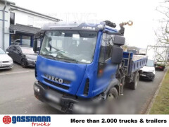 Iveco EuroCargo ML120E28K 4x2 mit Kran Hiab XS088 ES-3 