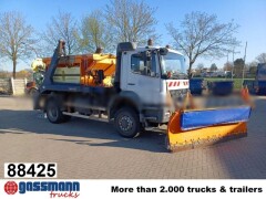 Mercedes Benz Axor 1824 4x4, Tele-Absetzer, 