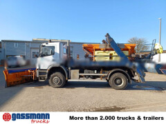 Mercedes Benz Axor 1824 4x4, Tele-Absetzer, 