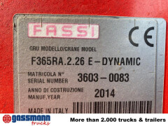 Mercedes Benz Arocs 4151 K 8x4, Fassi Heckkran F 365 RA. 2.26 