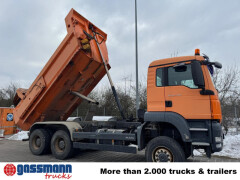 MAN TGS 33.440 6x6 BB, Stahlmulde ca. 12m³, hydr. 