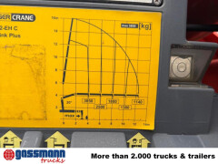 Mercedes Benz Axor 1833 4x2, Kran Palfinger 18002-EHC, Funk 