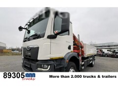 MAN TGM 18.320 4x4 BB, Kran Atlas AK 165.2E-A2, Funk 