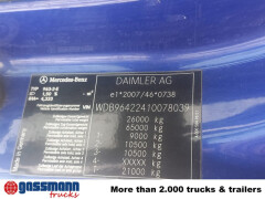 Mercedes Benz Arocs 2648 LK 6x4, Winterdienstausstattung, 