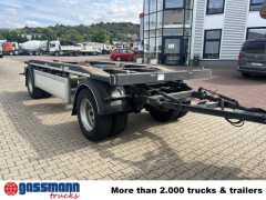 Hüffermann HAR 20.58, Abrollanhänger, Deichsel absenkbar 