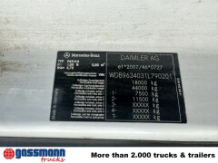 Mercedes Benz Actros 1845 LS 4x2, StreamSpace, Kipphydraulik 